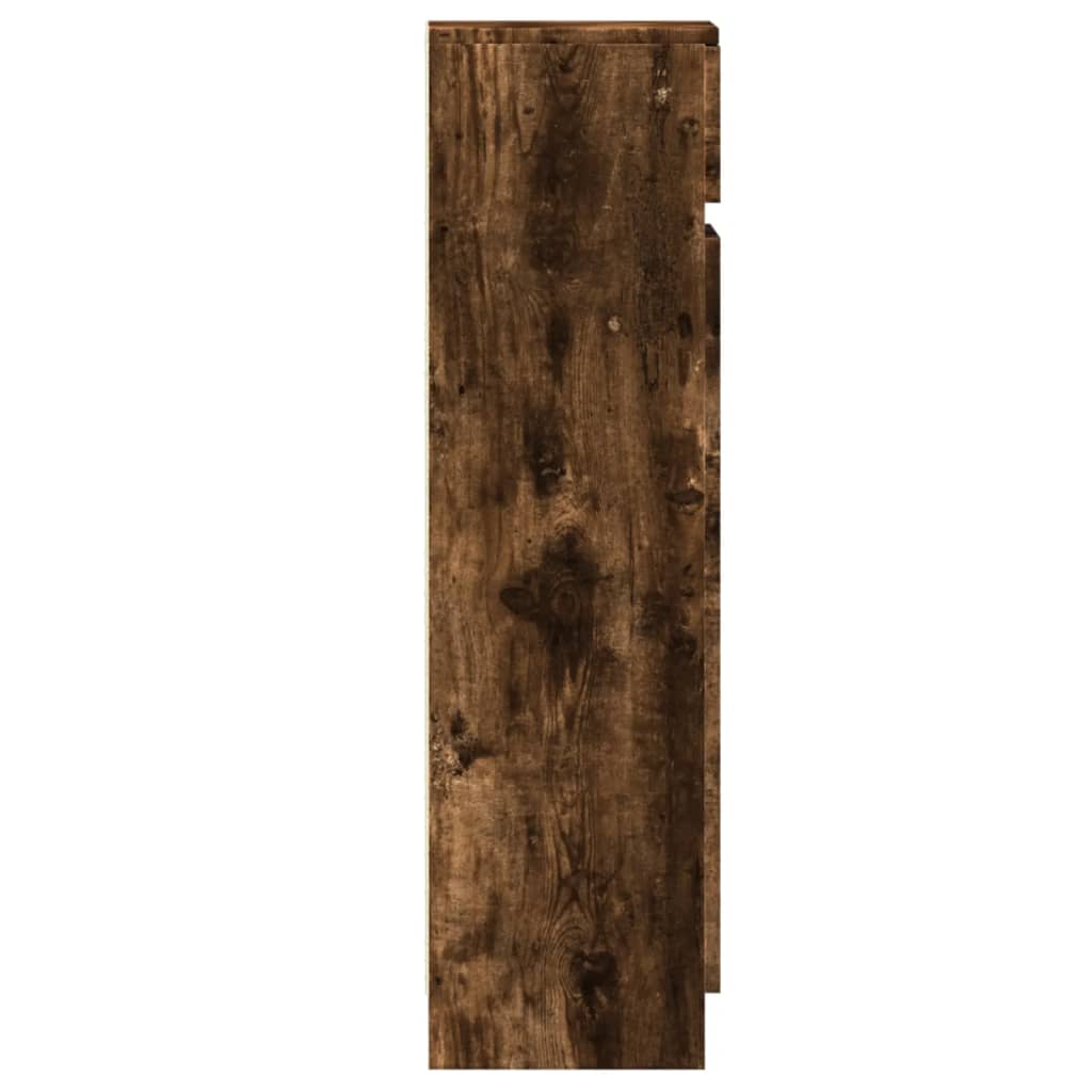 Schoenenkast 100,5x28x100 cm bewerkt hout