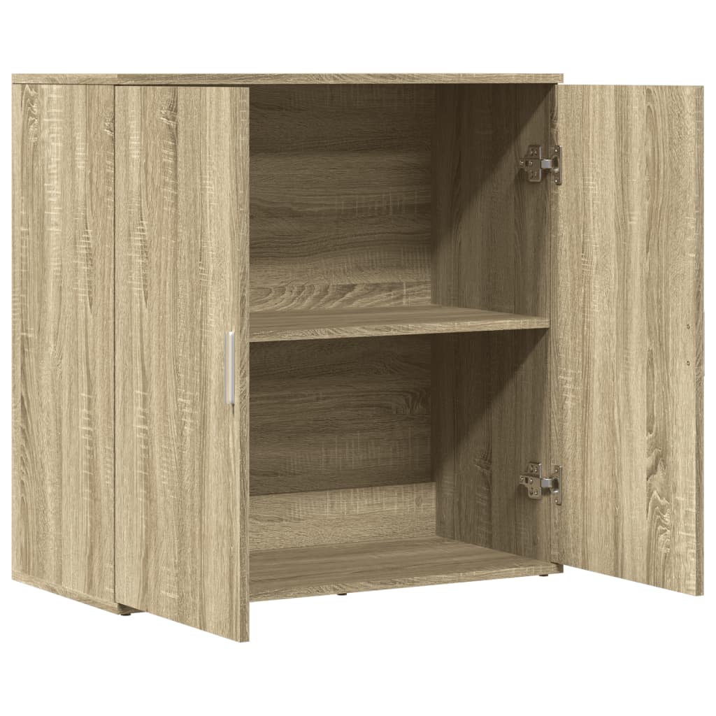 Dressoir 79x38x80 cm bewerkt hout