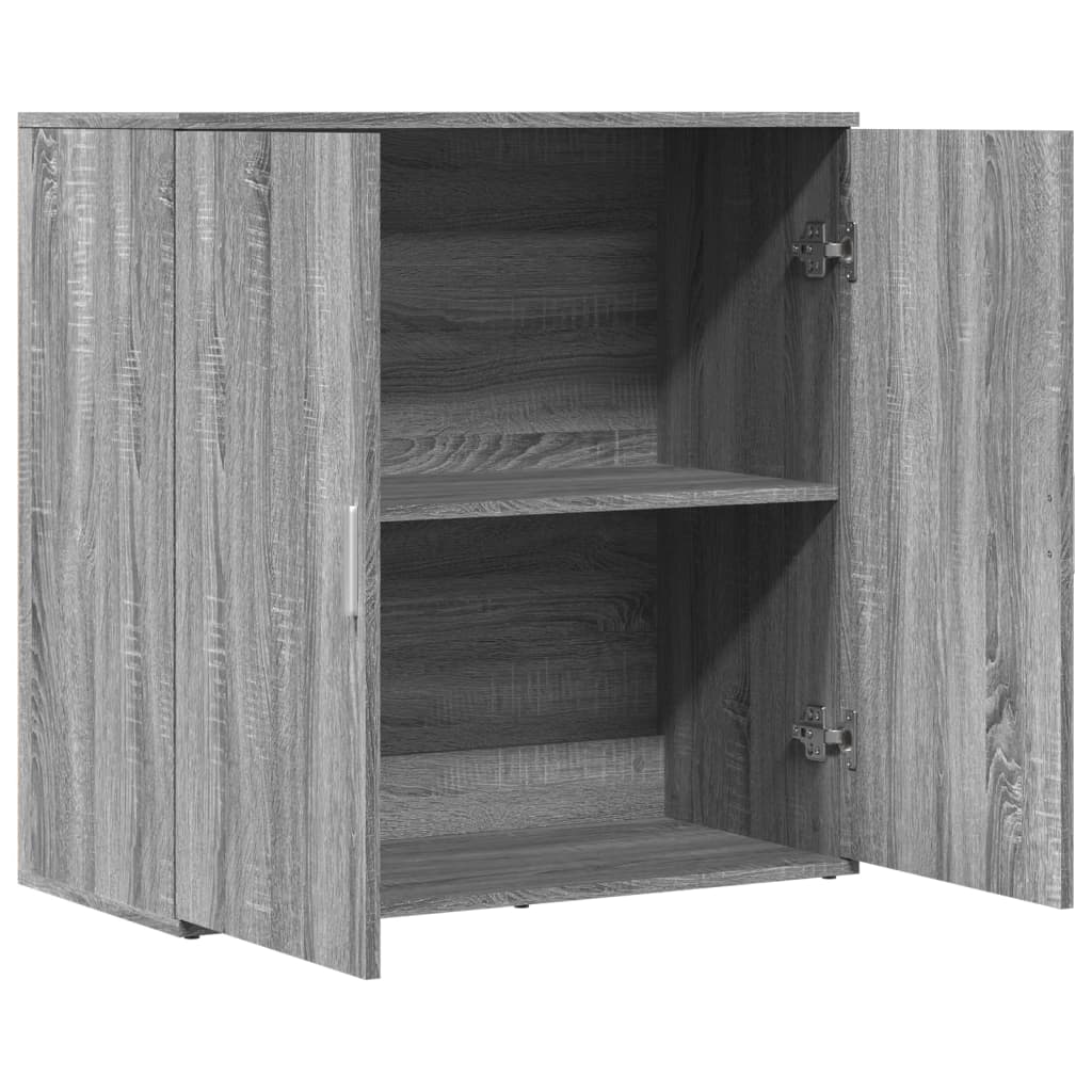 Dressoir 79x38x80 cm bewerkt hout