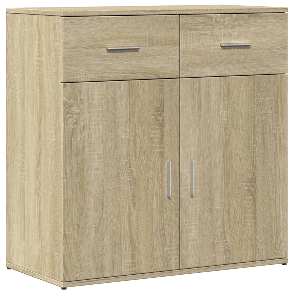 Dressoir 79x38x80 cm bewerkt hout