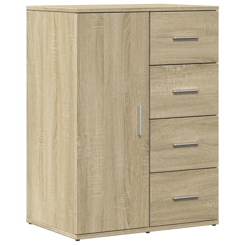 Dressoir 59x39x80 cm bewerkt hout