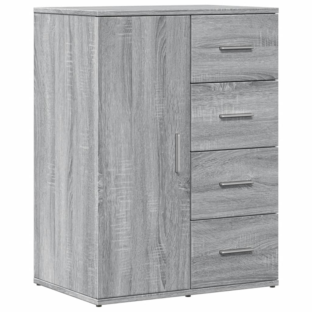 Dressoir 59x39x80 cm bewerkt hout