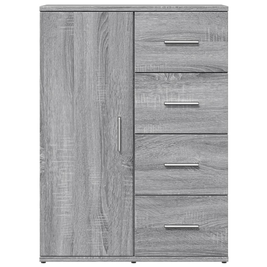 Dressoir 59x39x80 cm bewerkt hout