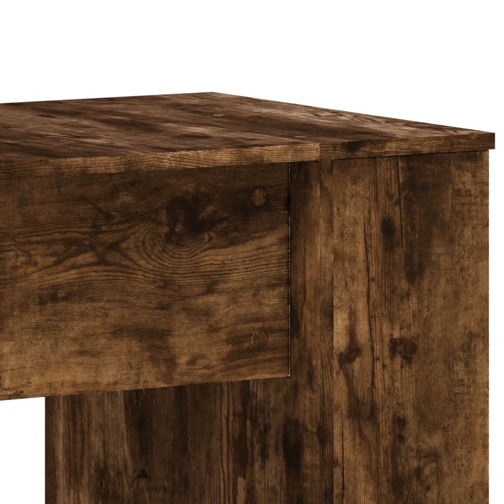 Bureau 140x50x75 cm bewerkt hout