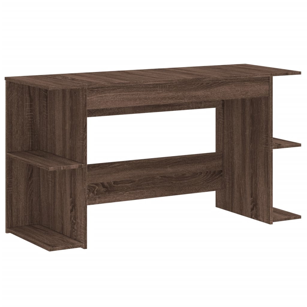 Bureau 140x50x75 cm bewerkt hout