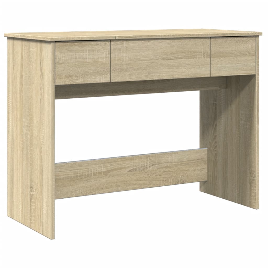 Kaptafel met spiegel 100x45x76 cm