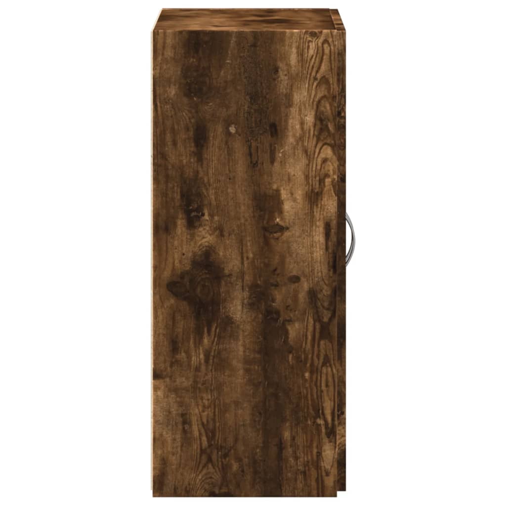 Archiefkast 60x32x115 cm bewerkt hout