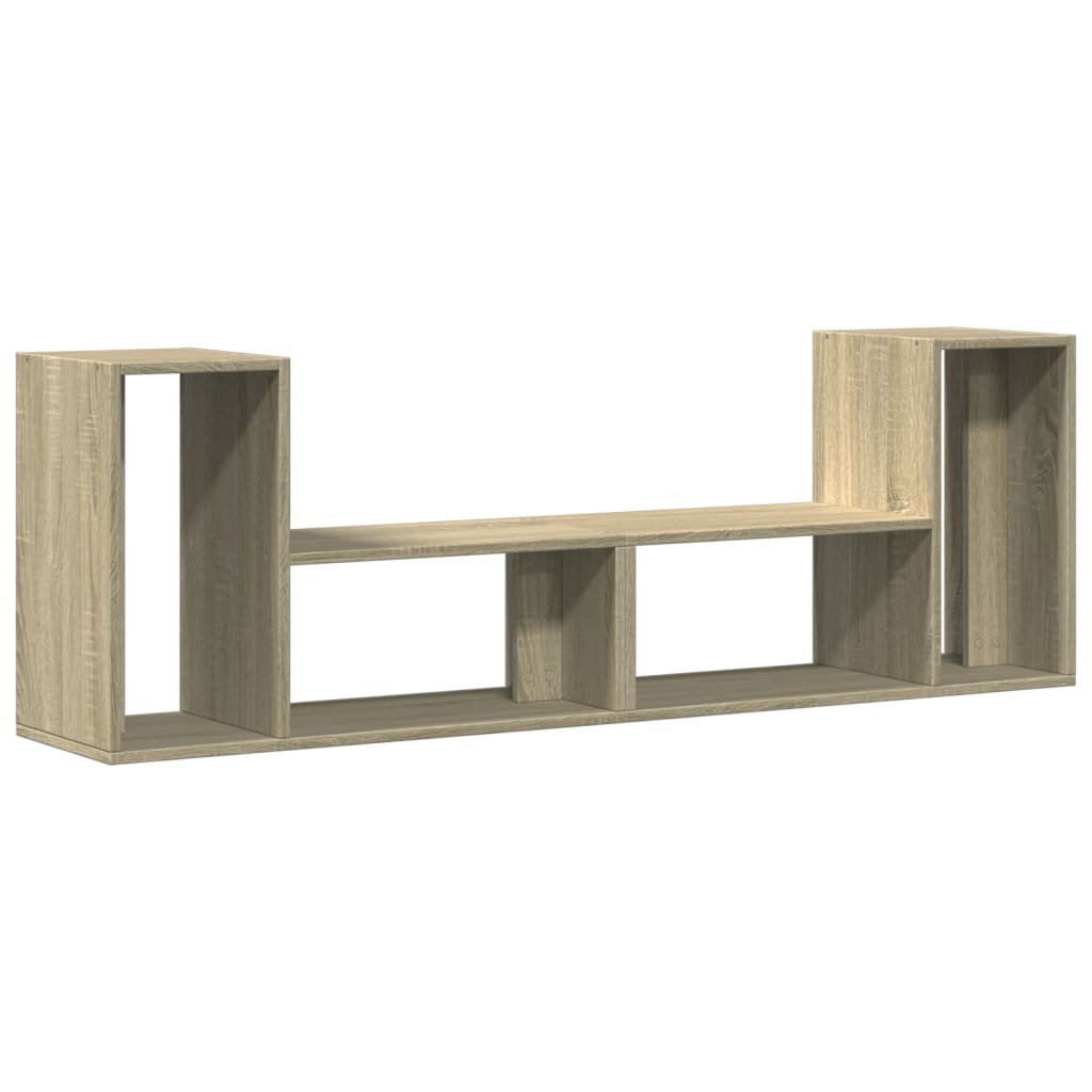 Tv-meubelen 2 st 100x30x50 cm bewerkt hout grijs sonoma eiken