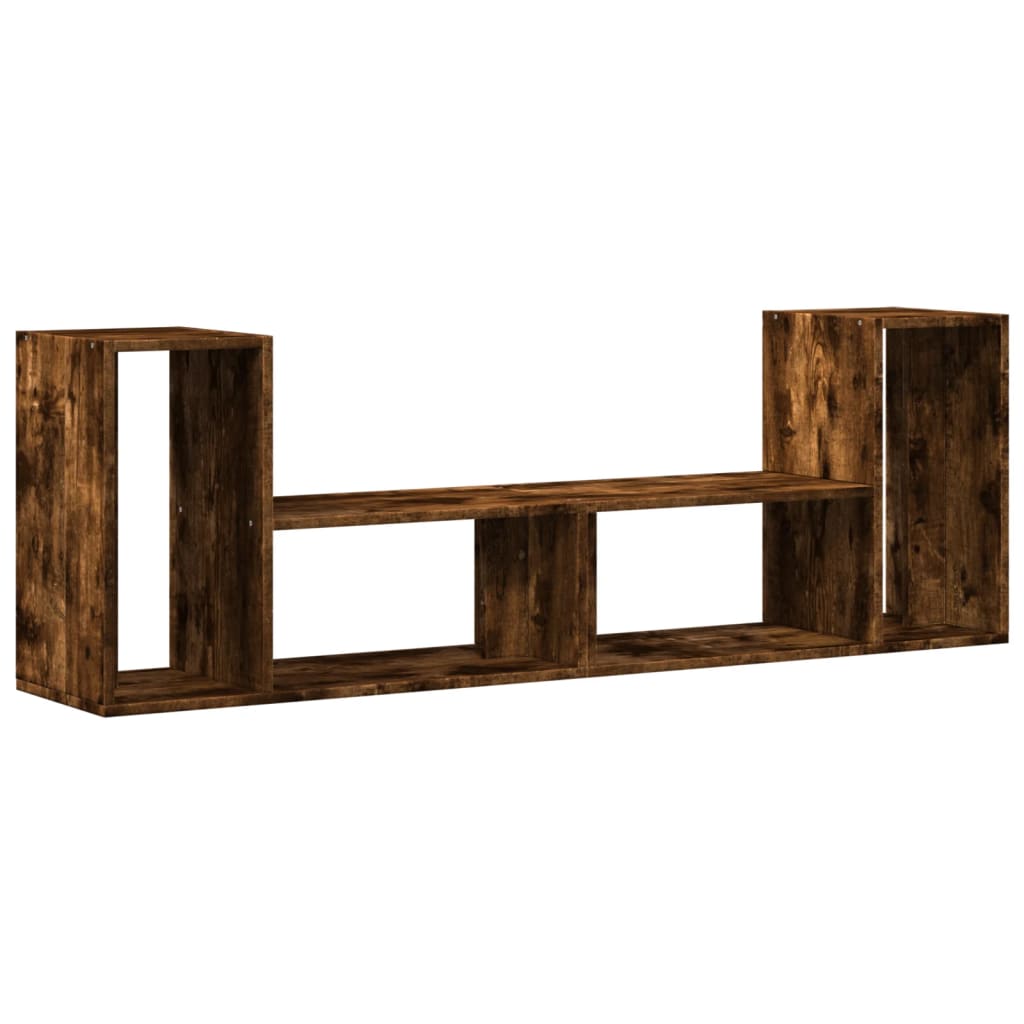 Tv-meubelen 2 st 100x30x50 cm bewerkt hout grijs sonoma eiken