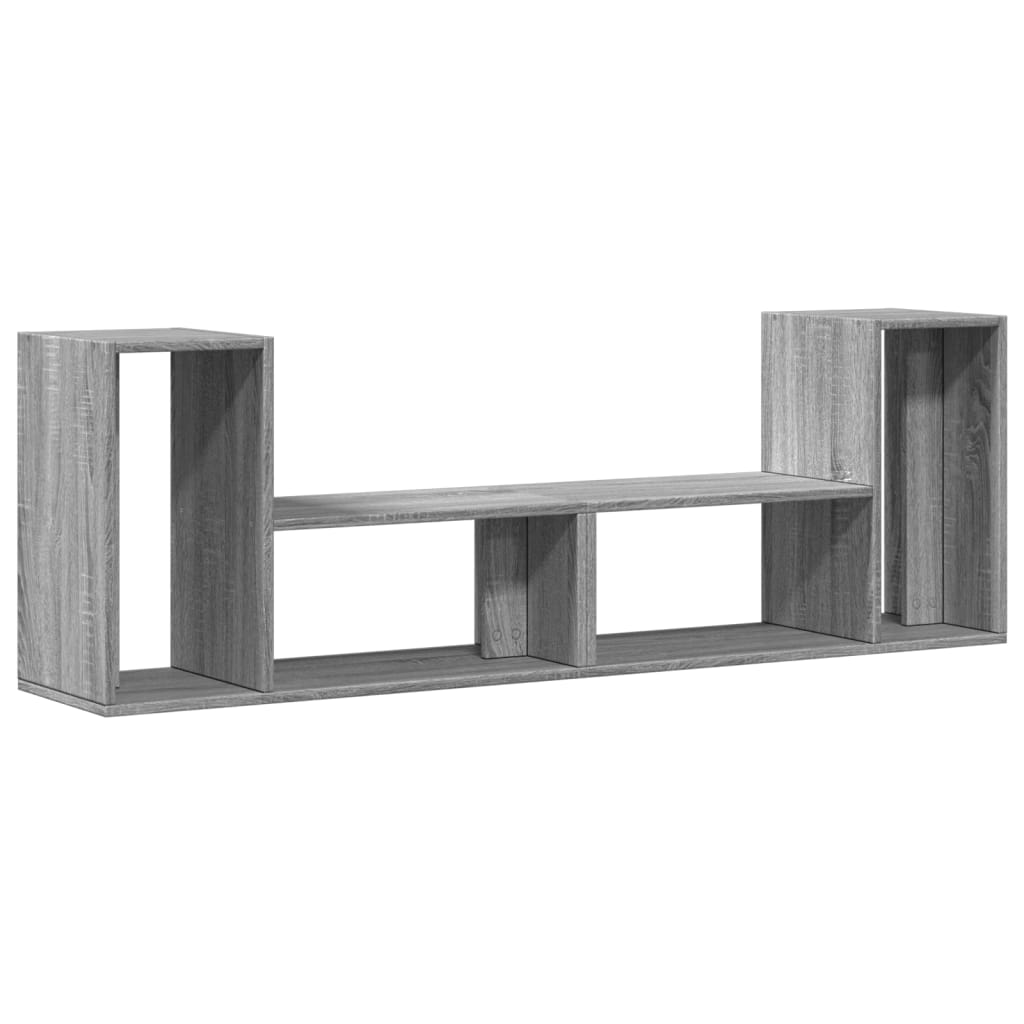 Tv-meubelen 2 st 100x30x50 cm bewerkt hout grijs sonoma eiken