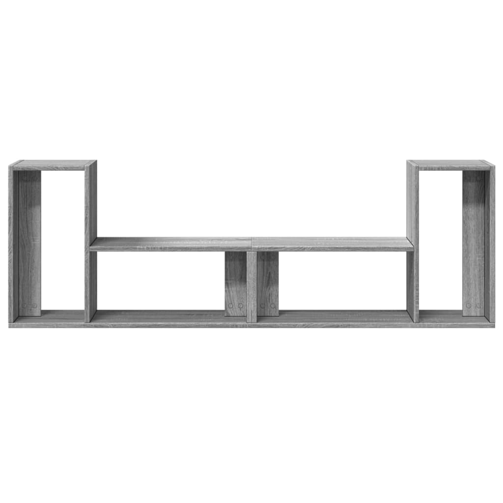 Tv-meubelen 2 st 100x30x50 cm bewerkt hout grijs sonoma eiken