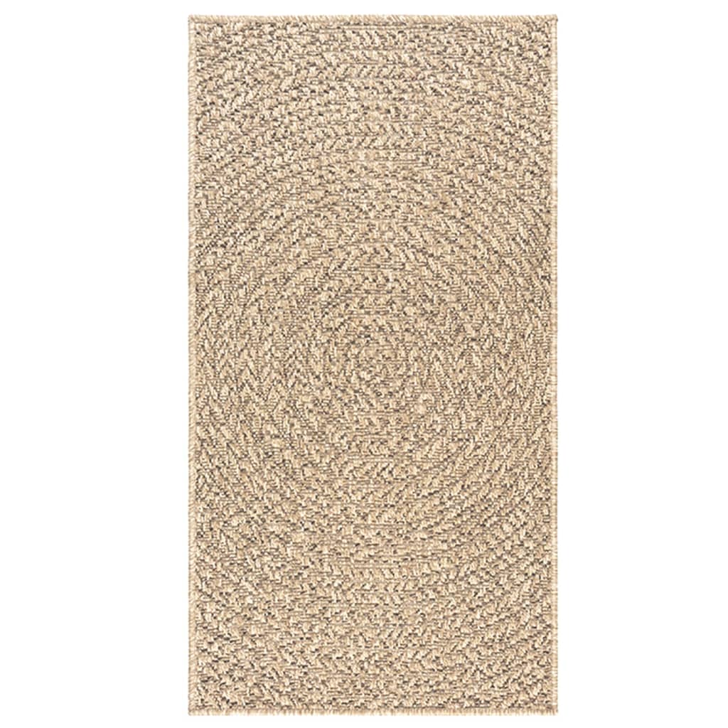 Vloerkleed ZIZUR binnen en buiten 160x230 cm jute look