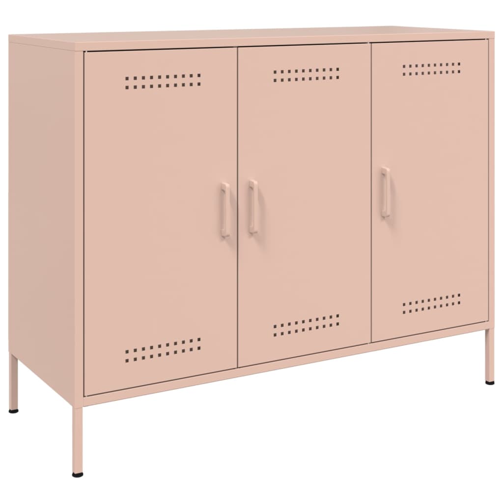 Dressoir 100,5x39x79 cm koudgewalst staal