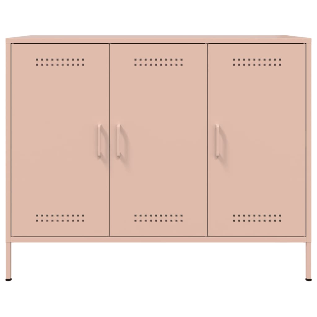 Dressoir 100,5x39x79 cm koudgewalst staal