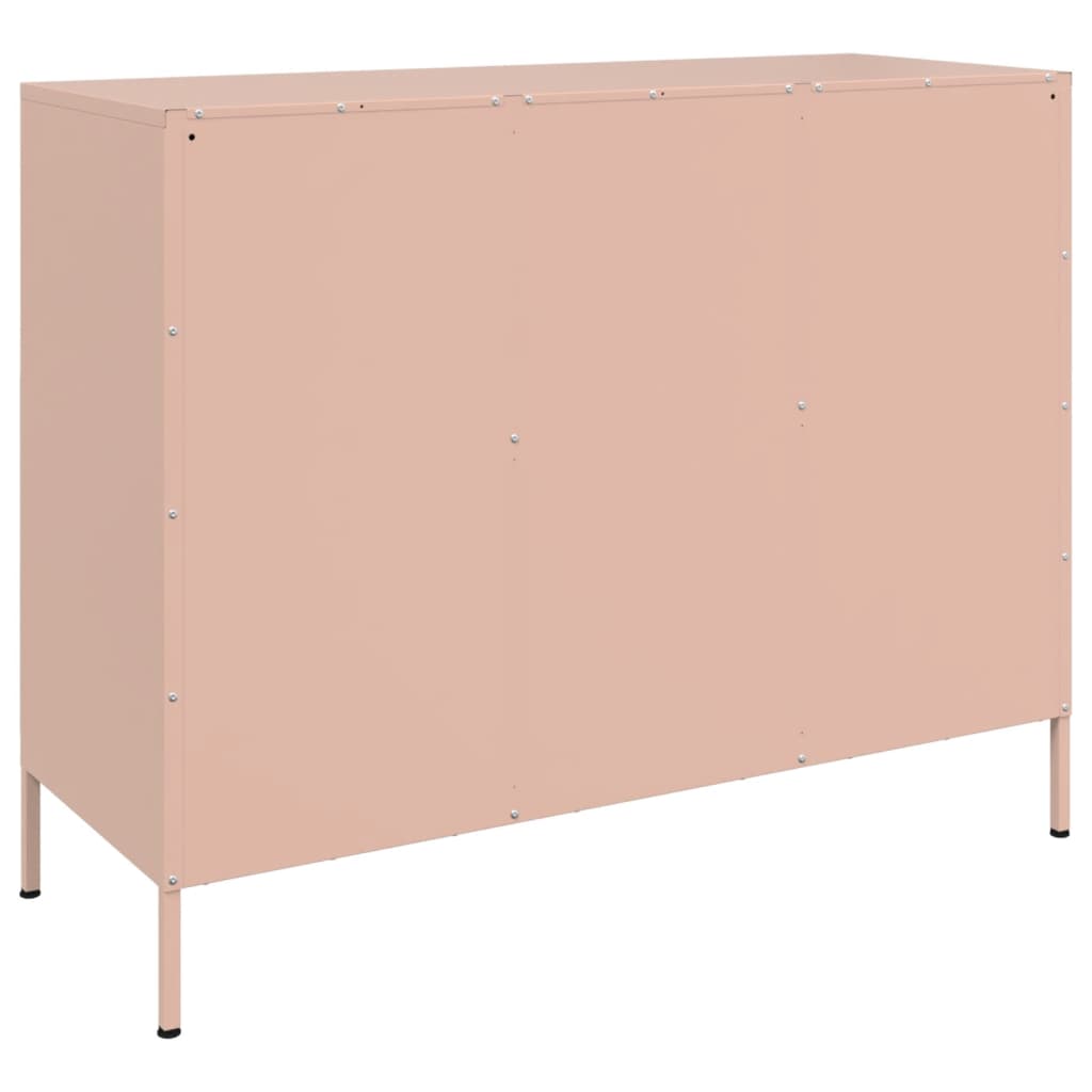 Dressoir 100,5x39x79 cm koudgewalst staal