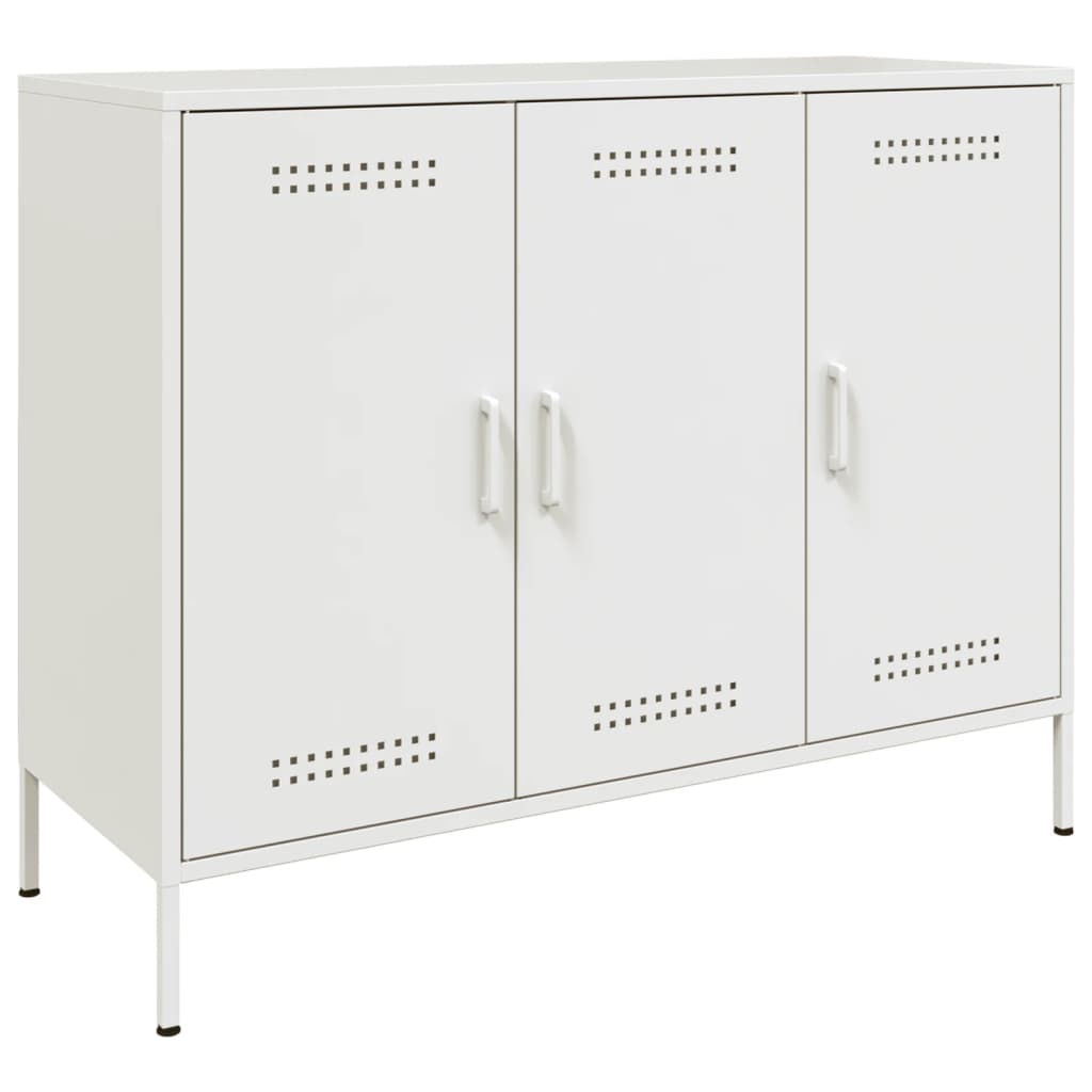 Dressoir 100,5x39x79 cm koudgewalst staal