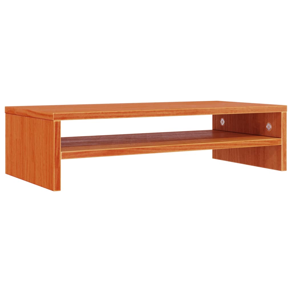 Monitorstandaard 50x24x13 cm massief grenenhout