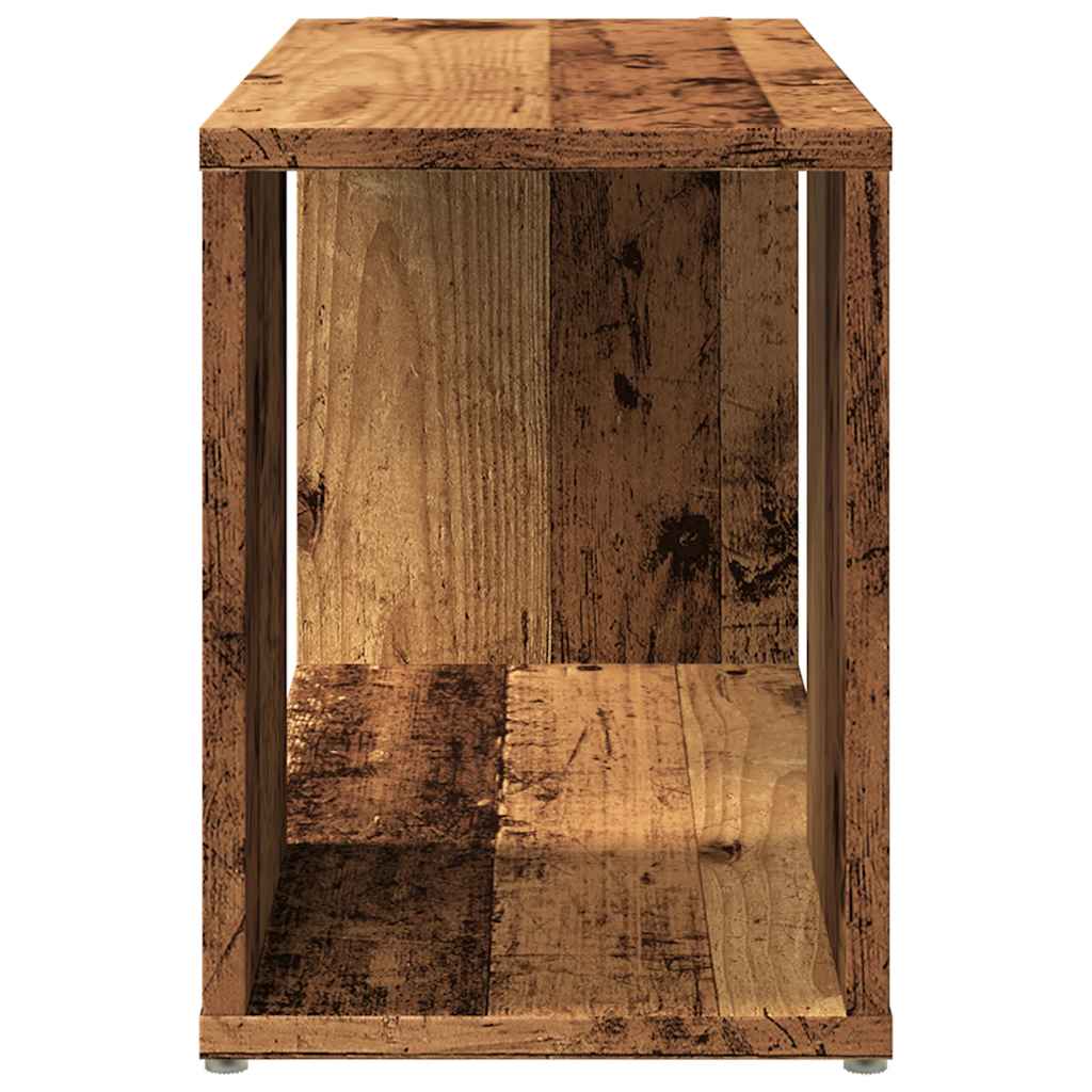 Tv-meubel 60x24x32 cm bewerkt hout oud houtkleurig