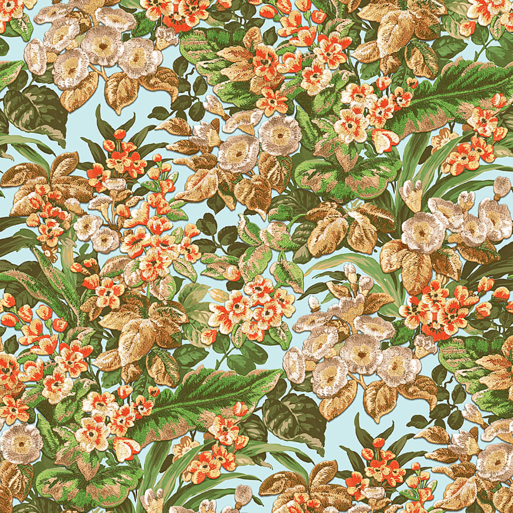 DUTCH WALLCOVERINGS Behang Floral