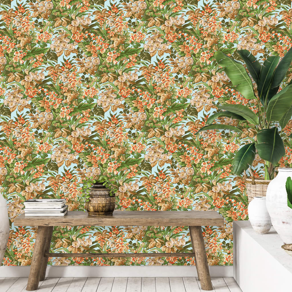 DUTCH WALLCOVERINGS Behang Floral