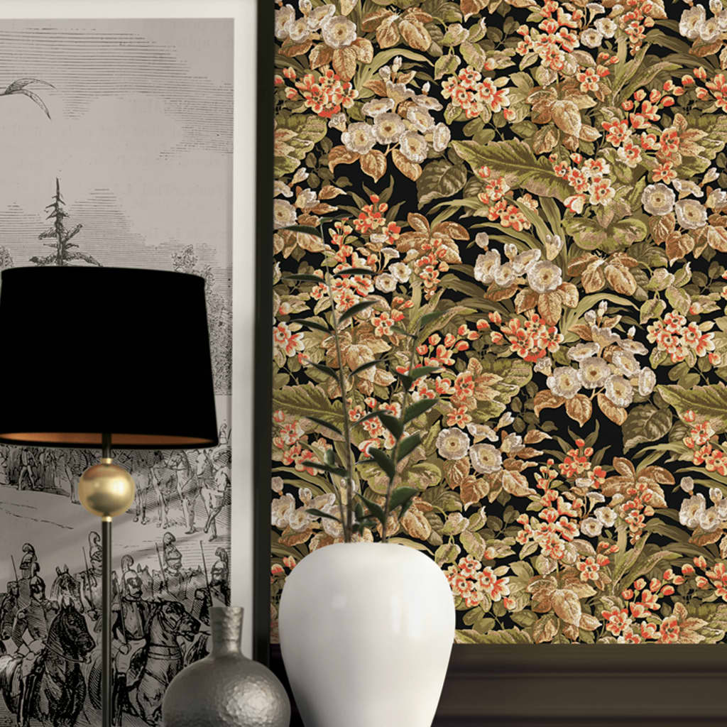 DUTCH WALLCOVERINGS Behang Floral