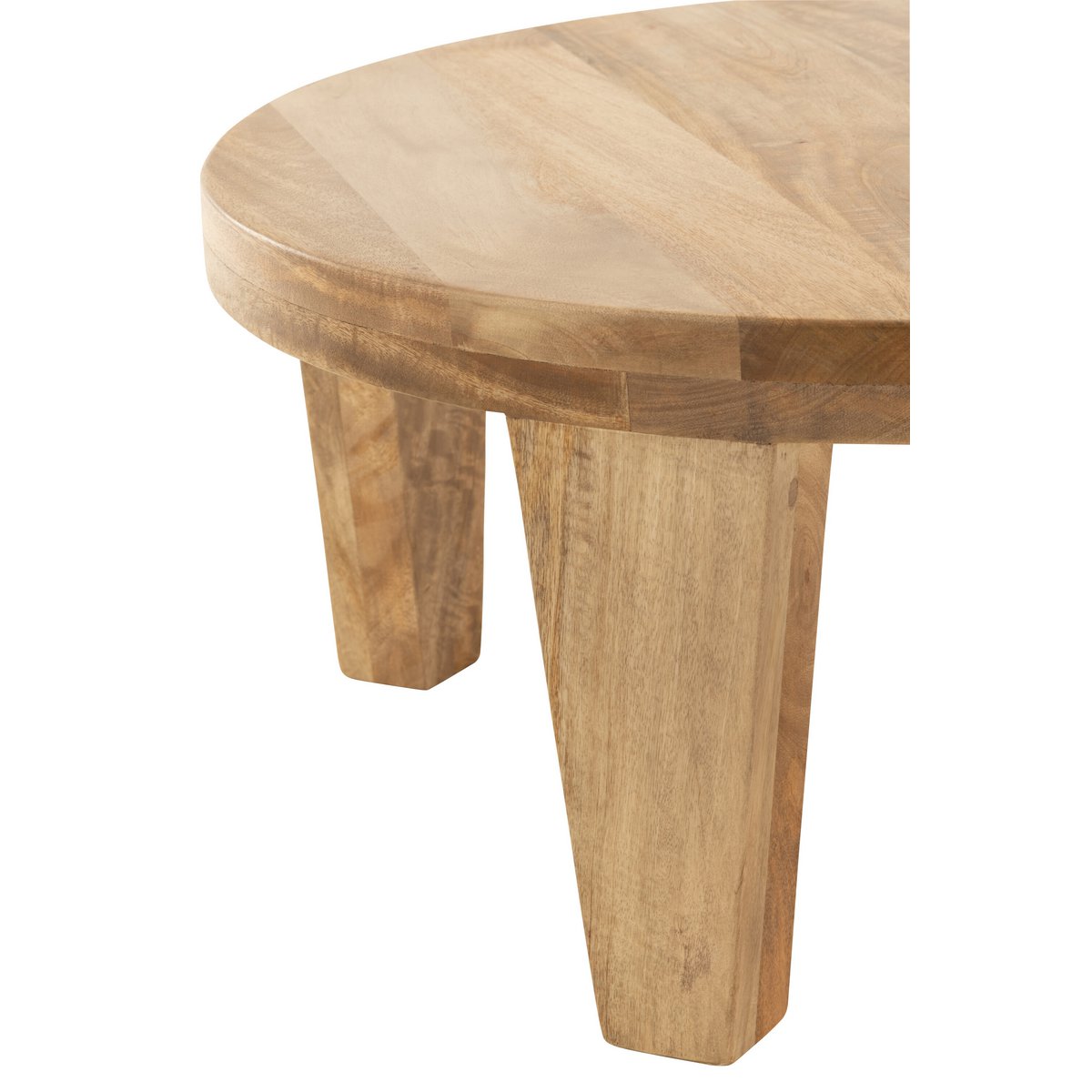 J-Line salontafel Rond Mango - hout - naturel