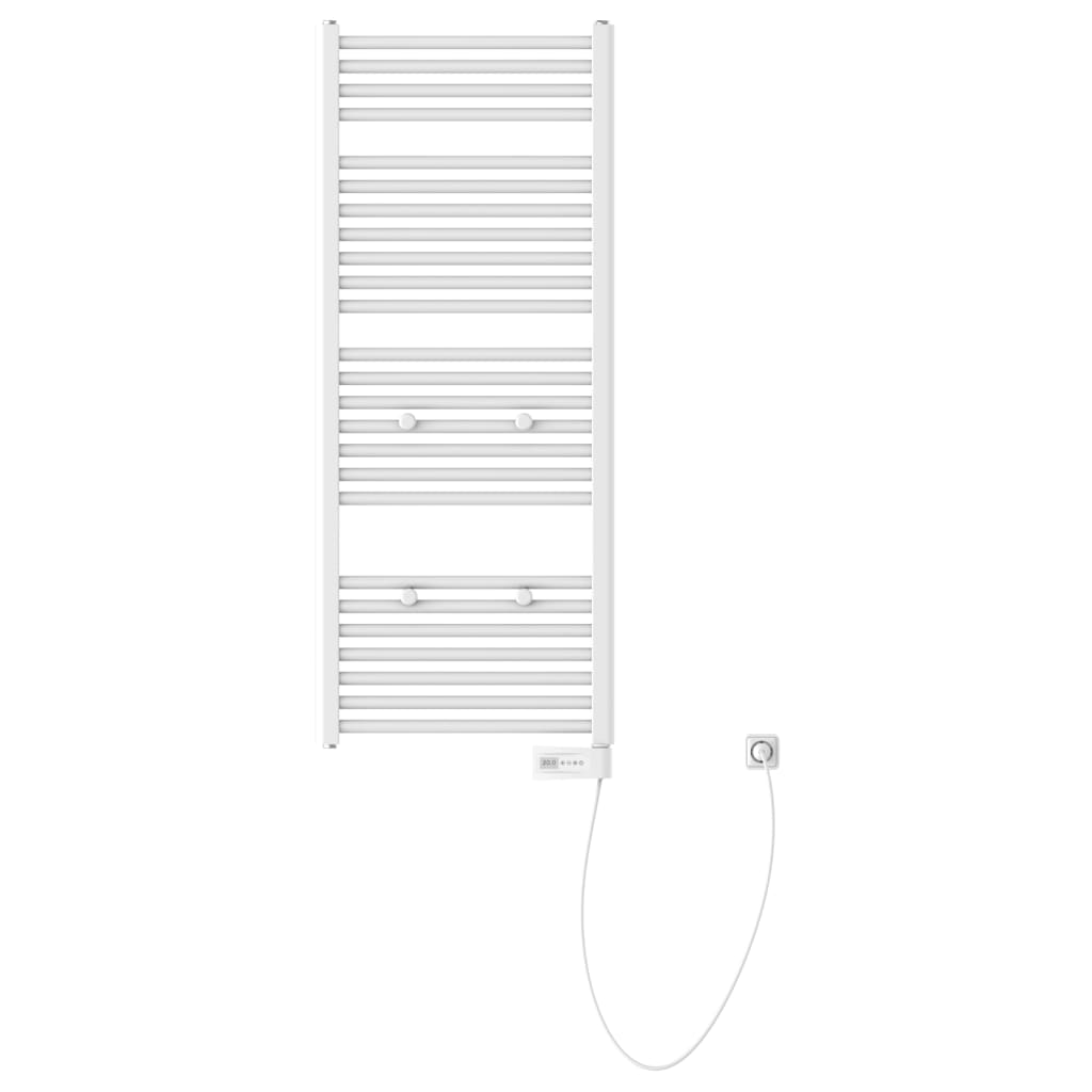 EISL Badkamerradiator met timer 80x50x15 cm wit