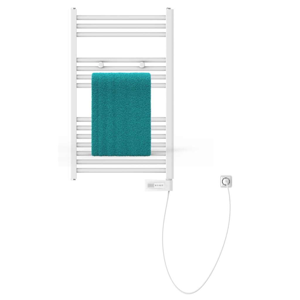 EISL Badkamerradiator met timer 80x50x15 cm wit