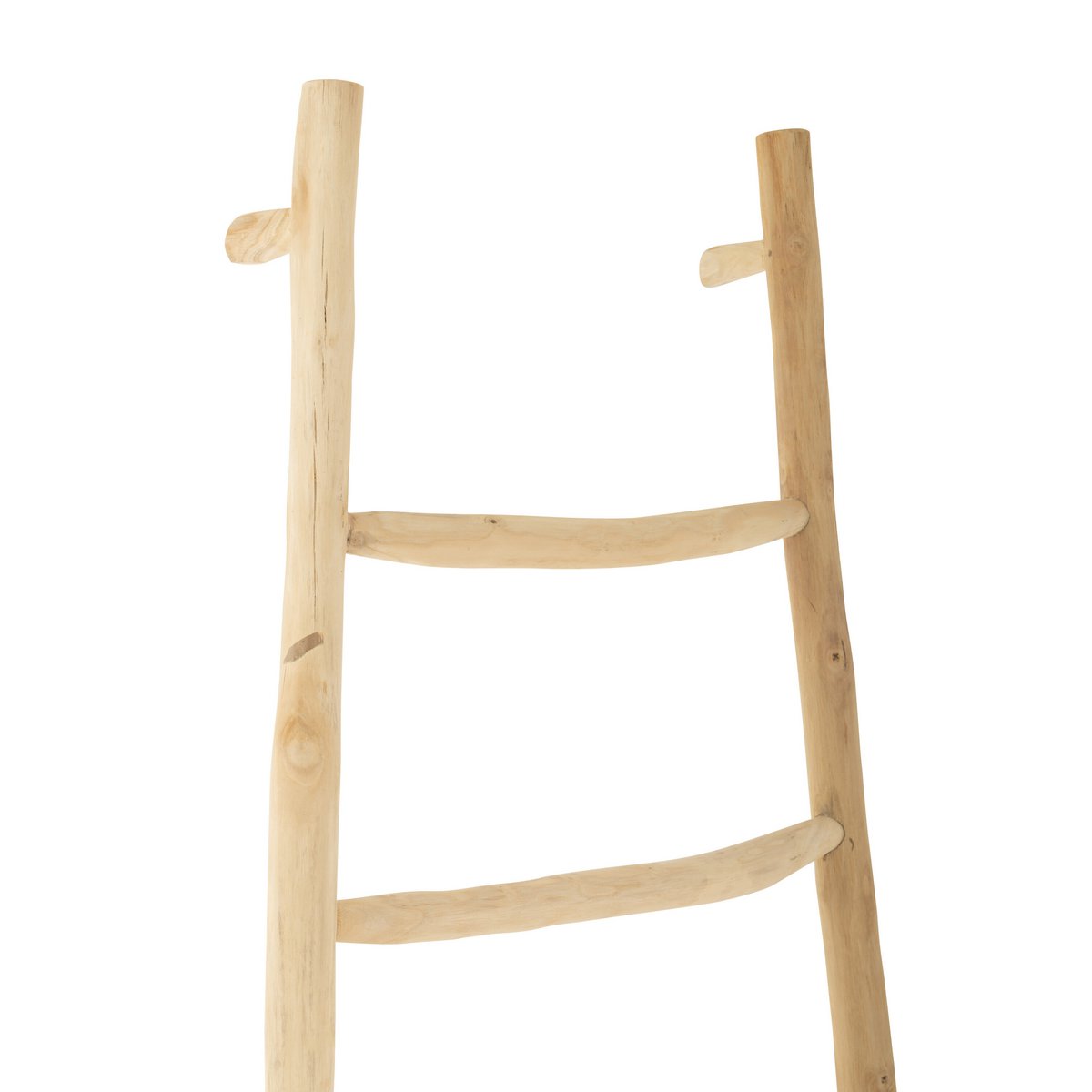 J-Line Ladder 6 Stappen Teak Hout Naturel